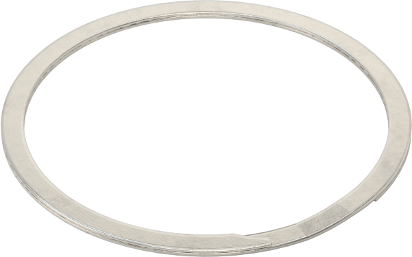 Spiral Dış Tutma Halkası, 2-1/2" Dış Çap, 18-8 Paslanmaz Çelik