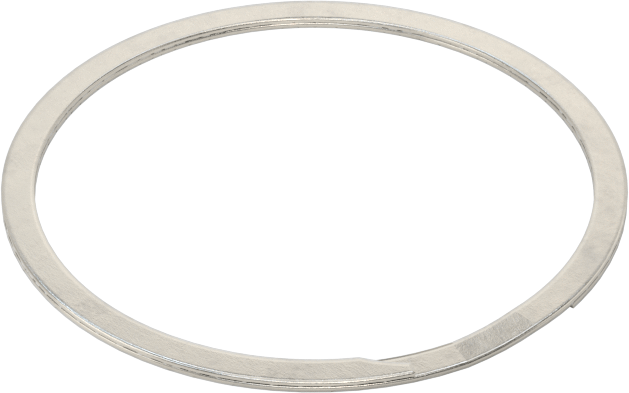 Spiral Dış Tutma Halkası, 3" Dış Çap için, 18-8 Paslanmaz Çelik