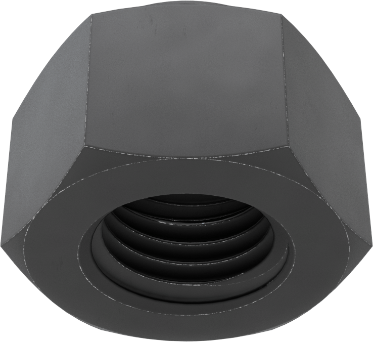 Aşırı Titreşim için Çelik Emniyet Somunu, Sınıf 8, M20 x 2,5 mm Diş