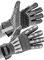 Yüksek Hareket Kabiliyetli Kesilmeye ve Delinmeye Karşı Koruyucu Eldivenler