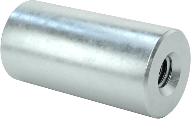 Dişli Manyetik Yuvarlak Ayırıcı, Alnico Mıknatıslı Çinko Kaplı Çelik, 10 mm OD