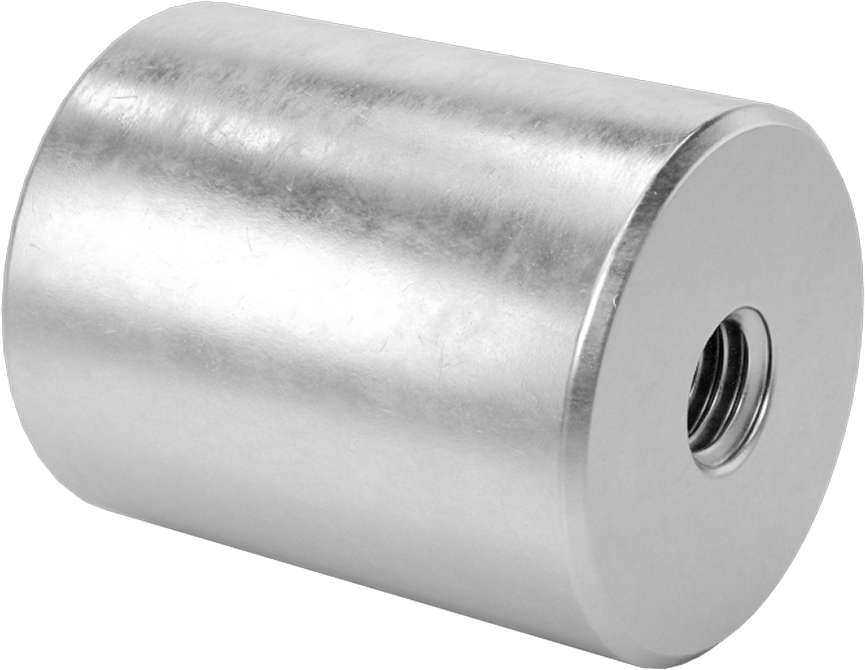 Dişli Manyetik Yuvarlak Ayırıcı, Neodim Mıknatıslı Çinko Kaplı Çelik, 20 mm OD