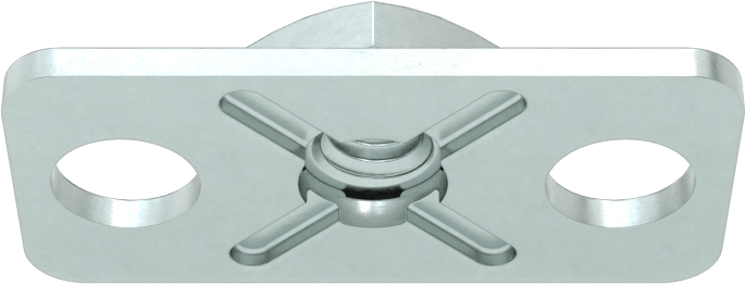 Çelik Dar Tabanlı Yapıştırıcıya Hazır Somunlar, M4 x 0,7 mm Diş Boyutu, 24 mm Taban Uzunluğu