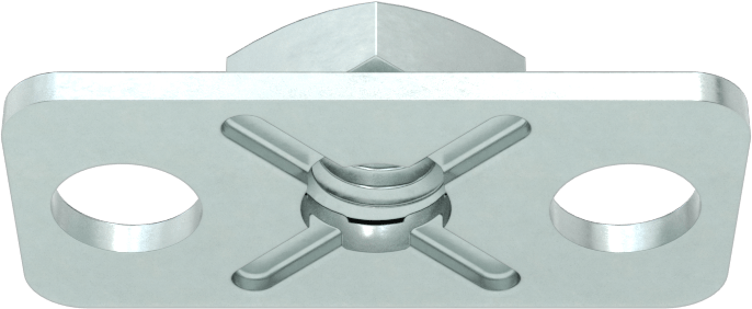 Çelik Dar Tabanlı Yapıştırıcıya Hazır Somunlar, M5 x 0,8 mm Diş Boyutu, 24 mm Taban Uzunluğu