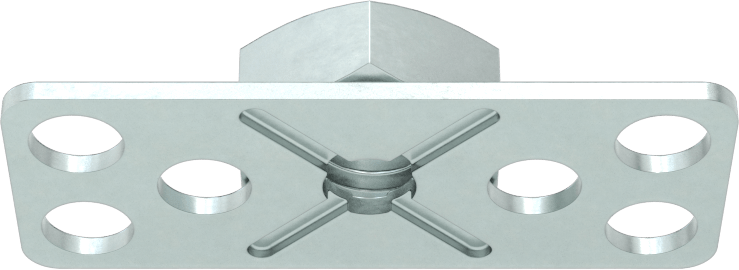 Çelik Dar Tabanlı Yapıştırıcıya Hazır Somunlar, M8 x 1,25 mm Diş Boyutu