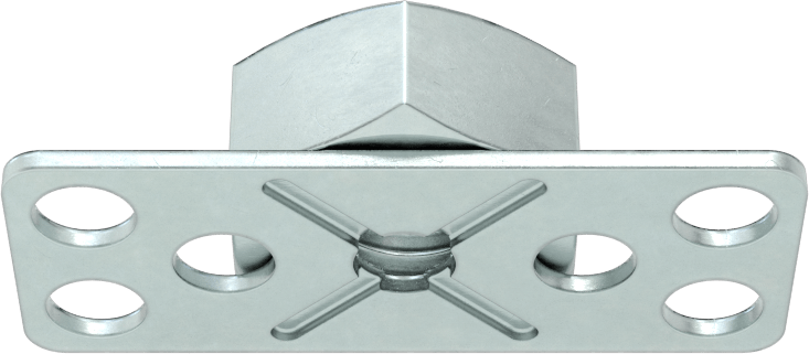 Çelik Dar Tabanlı Yapıştırıcıya Hazır Somunlar, M10 x 1,5 mm Diş Boyutu