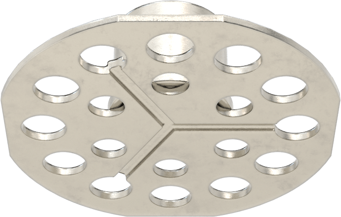 316 Paslanmaz Çelik Kapalı Uçlu Yapıştırıcı Hazır Somun, M12 x 1,75 mm Dişli Boyutu, 38 mm Taban Çapı, 13 mm Somun Genişliği