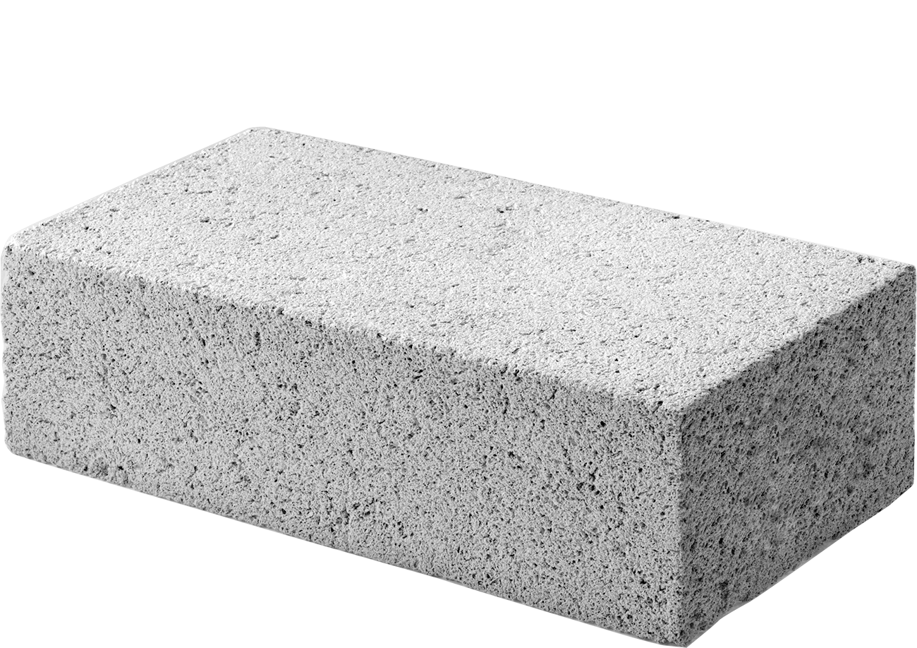 Ateş Tuğlası, 2-1/2" x 4-1/2" x 9", 2300°F Maksimum Sıcaklık