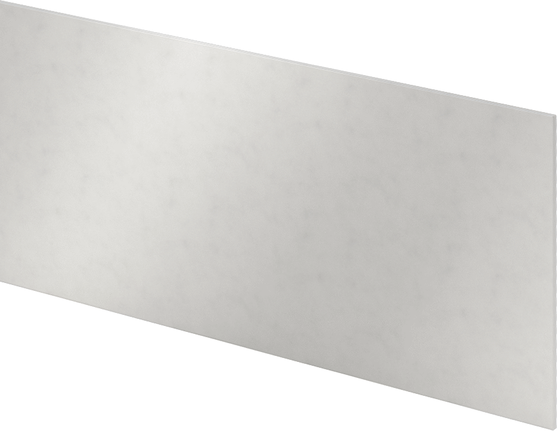 304 Paslanmaz Çelik Yüzey Koruyucu, 2 Ayak Uzunluk, 4" Genişlik, 1/16" Kalınlık