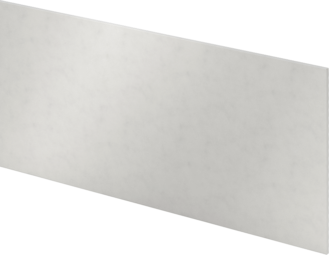 304 Paslanmaz Çelik Yüzey Koruyucu, 10 Fit Uzunluk, 4" Genişlik, 1/16" Kalınlık