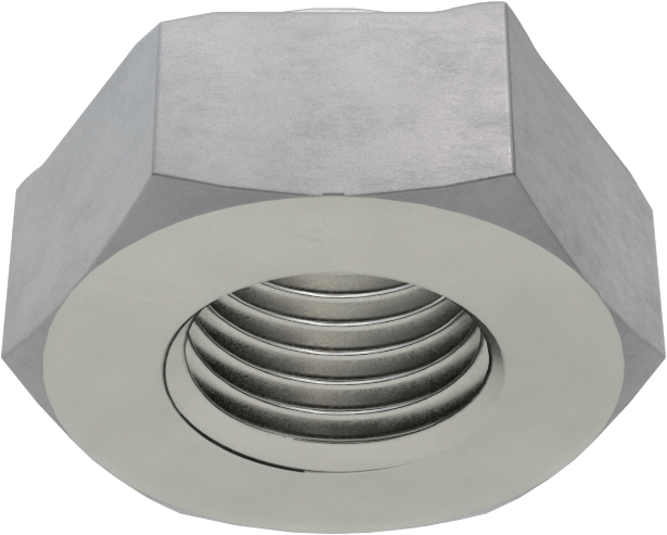 Çelik altıgen kaynak somunu, 3/8"-24 Diş Boyutu