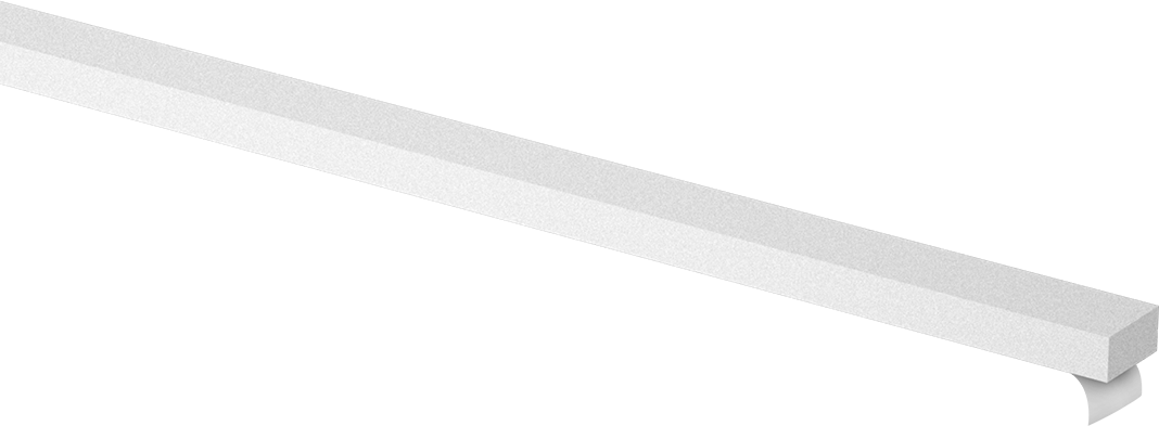 Süper Yastıklama Polietilen Köpük Şerit, Yapışkan arka yüz, Ekstra Yumuşak, 3/8" Genişlik, 3/16" Kalınlık, Beyaz