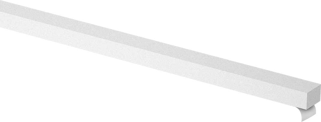 Süper Yastıklama Polietilen Köpük Şerit, Yapışkan arka yüz, Ekstra Yumuşak, 3/8" Genişlik, 1/4" Kalınlık, Beyaz