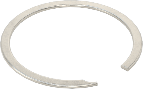 Tek Turlu Spiral Dış Tutma Halkası, 5/8" Dış Çap için, 18-8 Paslanmaz Çelik