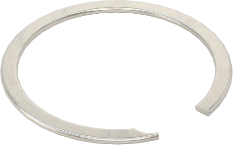 Tek Turlu Spiral Dış Tutma Halkası, 9/16" Dış Çap için, 18-8 Paslanmaz Çelik