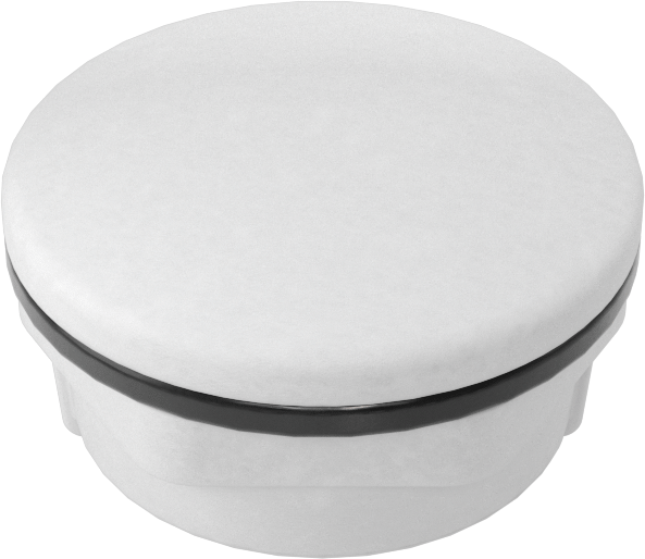 Muhafazalar için Su Geçirmez Knockout Tapası, Fiberglas, 1/2“ ila 13/16” Çaplı Delik için
