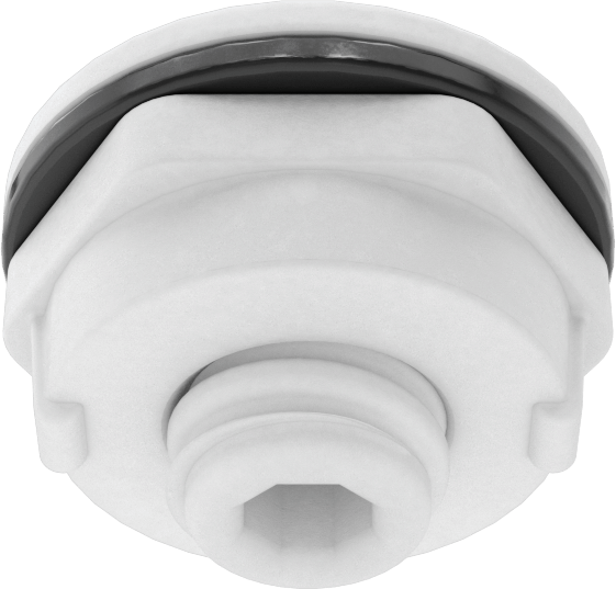 Muhafazalar için Su Geçirmez Knockout Tapası, Fiberglas, 1/2“ ila 13/16” Çaplı Delik için