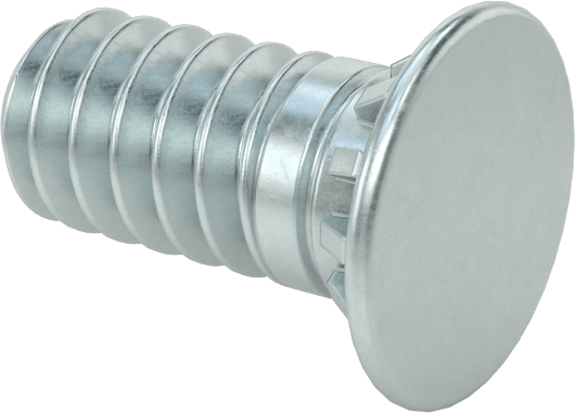 Pres Geçmeli Saplamalar, Çelik, 4-40 Diş, 1/4" Uzunluk, PEM® Fh440-4
