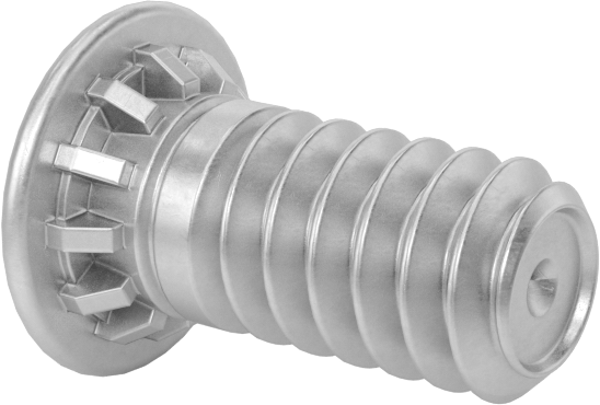 Pres Geçmeli Saplamalar, Çelik, 4-40 Diş, 1/4" Uzunluk, PEM® Fh440-4