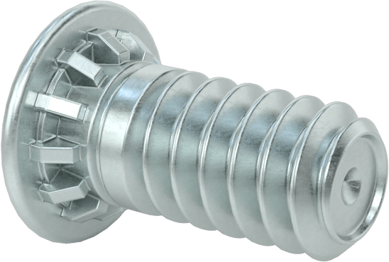 Pres Geçmeli Saplamalar, Çelik, 4-40 Diş, 1/4" Uzunluk, PEM® Fh440-4