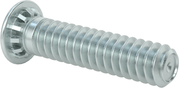 Pres Geçmeli Saplamalar, Çelik, 4-40 Diş, 1/2" Uzunluk, PEM® Fh440-8