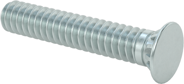 Pres Geçmeli Saplamalar, Çelik, 4-40 Diş, 5/8" Uzunluk, PEM® Fh440-10