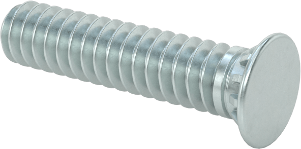 Pres Geçmeli Saplamalar, Çelik, 6-32 Diş, 5/8" Uzunluk, PEM® Fh632-10