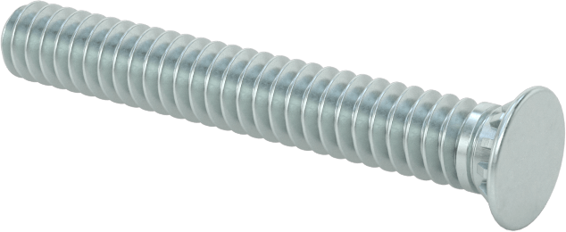 Pres Geçmeli Saplamalar, Çelik, 6-32 Diş, 1" Uzunluk, PEM® Fh632-16