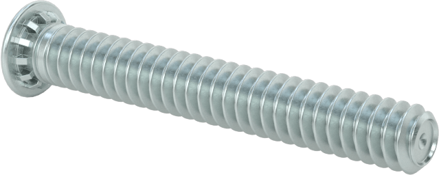 Pres Geçmeli Saplamalar, Çelik, 6-32 Diş, 1" Uzunluk, PEM® Fh632-16