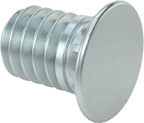 Pres Geçmeli Saplamalar, Çelik, 8-32 Diş, 1/4" Uzunluk, PEM® Fh832-4