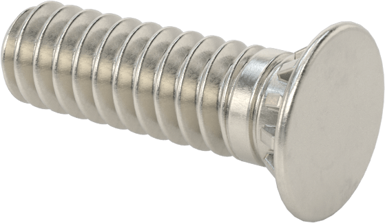Pres Geçmeli Saplamalar, 18-8 Paslanmaz Çelik, 4-40 Diş, 3/8" Uzunluk, PEM® Fhs440-6