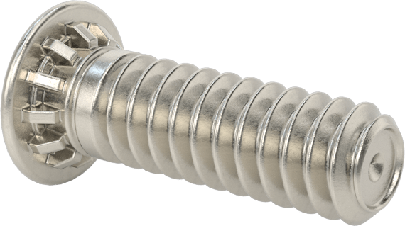 Pres Geçmeli Saplamalar, 18-8 Paslanmaz Çelik, 4-40 Diş, 3/8" Uzunluk, PEM® Fhs440-6