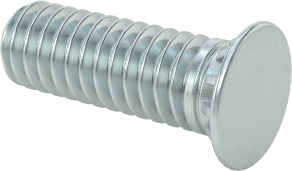 Pres Geçmeli Saplamalar, Çelik, 8-32 Diş, 1/2" Uzunluk, PEM® Fh832-8
