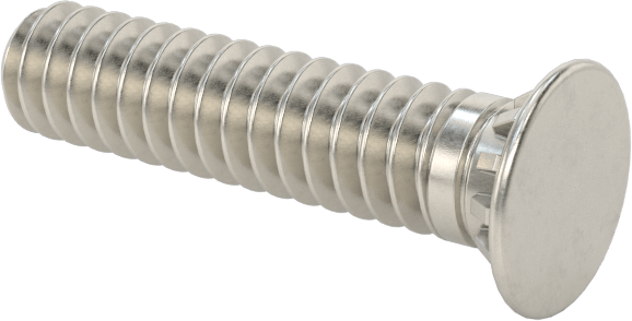 Pres Geçmeli Saplamalar, 18-8 Paslanmaz Çelik, 4-40 Diş, 1/2" Uzunluk, PEM® Fhs440-8