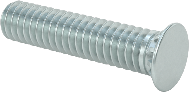 Pres Geçmeli Saplamalar, Çelik, 8-32 Diş, 3/4" Uzunluk, PEM® Fh832-12