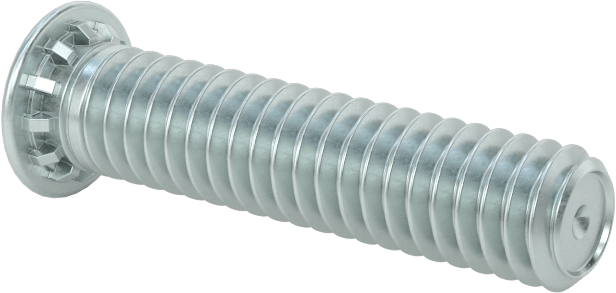 Pres Geçmeli Saplamalar, Çelik, 8-32 Diş, 3/4" Uzunluk, PEM® Fh832-12