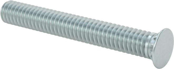 Pres Geçmeli Saplamalar, Çelik, 8-32 Diş, 1-1/4" Uzunluk, PEM® Fh832-20