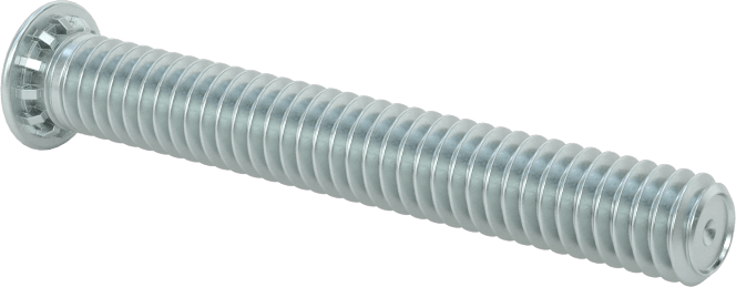 Pres Geçmeli Saplamalar, Çelik, 8-32 Diş, 1-1/4" Uzunluk, PEM® Fh832-20