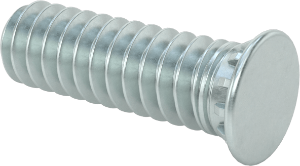 Pres Geçmeli Saplamalar, Çelik, 10-24 Diş, 5/8" Uzunluk, PEM® Fh024-10