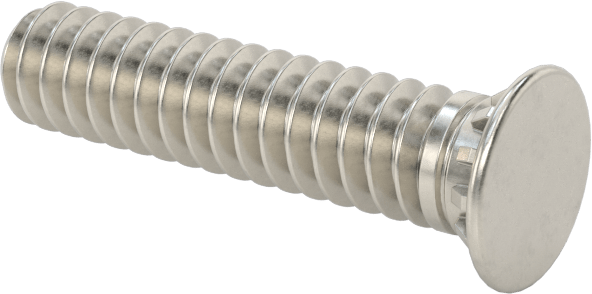 Pres Geçmeli Saplamalar, 18-8 Paslanmaz Çelik, 6-32 Diş, 5/8" Uzunluk, PEM® Fhs632-10