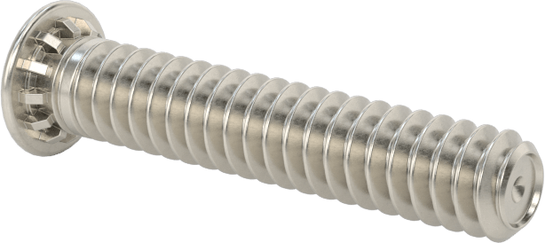 Pres Geçmeli Saplamalar, 18-8 Paslanmaz Çelik, 6-32 Diş, 3/4" Uzunluk, PEM® Fhs632-12