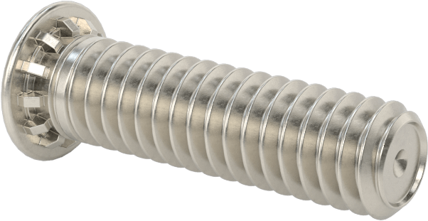 Pres Geçmeli Saplamalar, 18-8 Paslanmaz Çelik, 8-32 Diş, 5/8" Uzunluk, PEM® Fhs832-10
