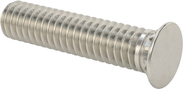Pres Geçmeli Saplamalar, 18-8 Paslanmaz Çelik, 8-32 Diş, 3/4" Uzunluk, PEM® Fhs832-12