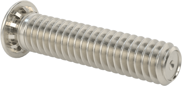 Pres Geçmeli Saplamalar, 18-8 Paslanmaz Çelik, 8-32 Diş, 3/4" Uzunluk, PEM® Fhs832-12