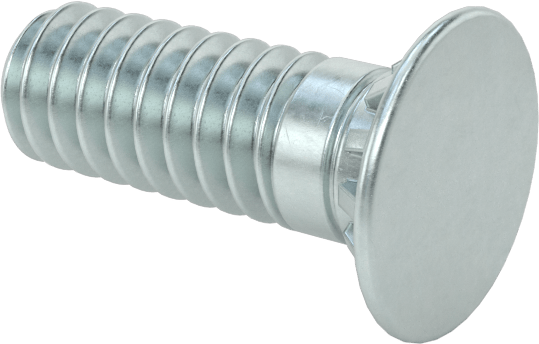 Pres Geçmeli Saplamalar, Çinko Kaplı Çelik, 2-56 Diş, PEM® Fh-256-4