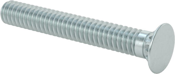 Pres Geçmeli Saplamalar, Çinko Kaplı Çelik, 2-56 Diş, PEM® Fh-256-10