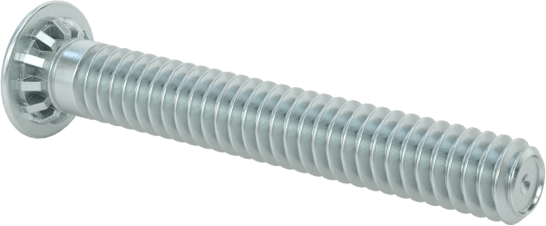 Pres Geçmeli Saplamalar, Çinko Kaplı Çelik, 2-56 Diş, PEM® Fh-256-10
