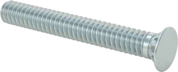 Pres Geçmeli Saplamalar, Çinko Kaplı Çelik, 4-40 Diş, PEM® Fh-440-14