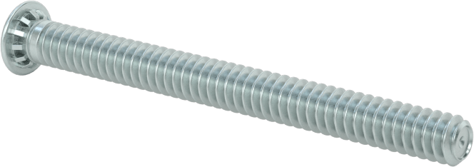 Pres Geçmeli Saplamalar, Çinko Kaplı Çelik, 4-40 Diş, PEM® Fh-440-20