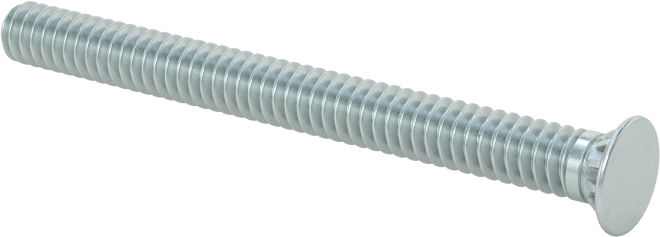 Pres Geçmeli Saplamalar, Çinko Kaplı Çelik, 4-40 Diş, PEM® Fh-440-20